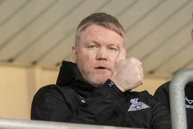 Rovers' chief Grant McCann.