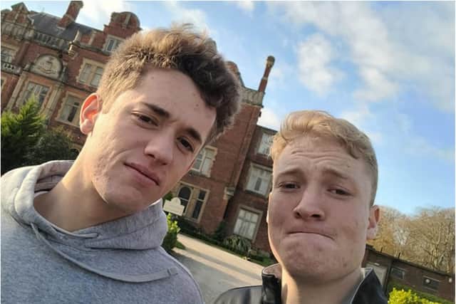 Brendan and Zackery have offered help in the wake of Doncaster's storms.