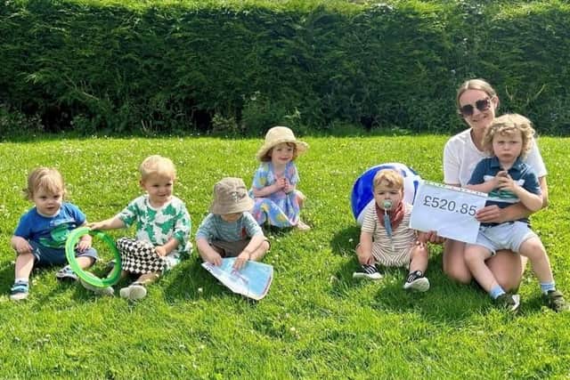 Doncaster play group hosts a Tiny Toes Toddle to support the tiniest and most.