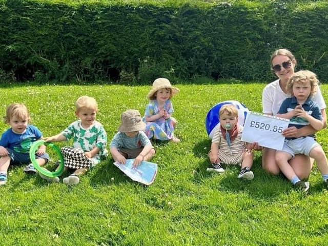 Doncaster play group hosts a Tiny Toes Toddle to support the tiniest and most.
