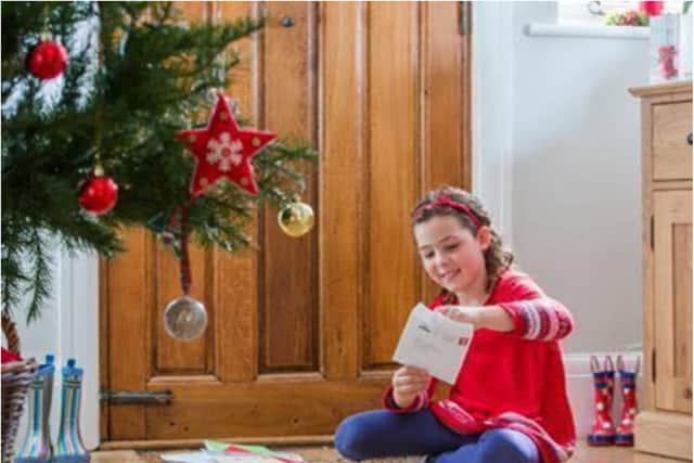 Your child can write to Santa this Christmas - and get a reply.