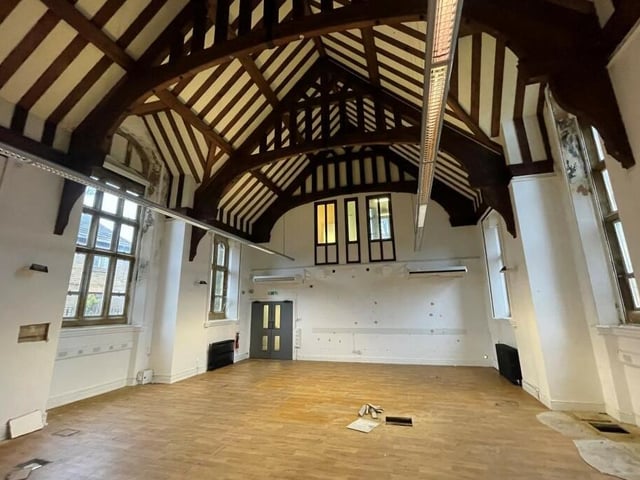 The interior could be transformed in to a sizeable character home in the village.