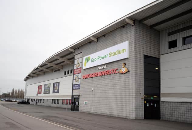 Eco-Power Stadium, the home of Doncaster Rovers