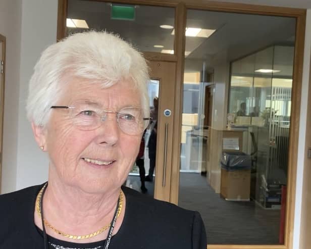 Mayor Ros Jones.