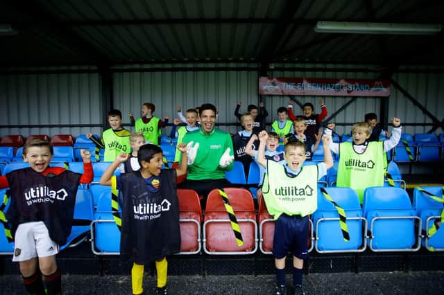 Former England goalkeeper David James launches campaign to support grassroots football.