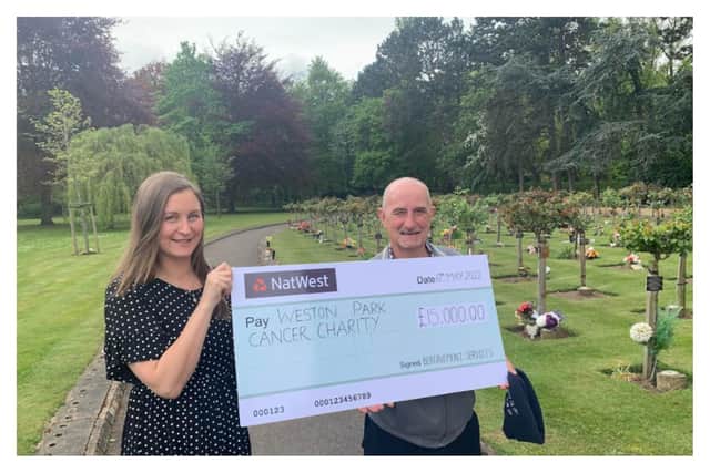 Acker Shaw has raised more than £100,000 for Weston Park.