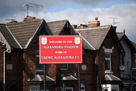 General view of the Gresty Road, home of Crewe Alexandra. Photo: Gareth Copley/Getty Images