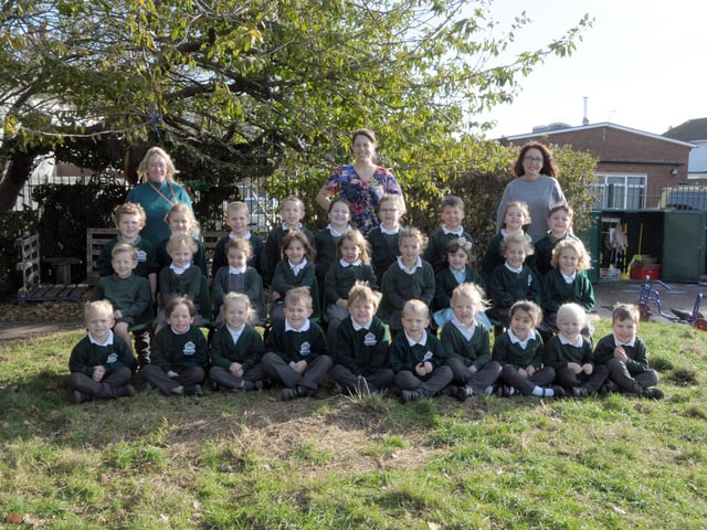 Puffin Class at Mengham Infant School in St Mary's Road, Hayling Island.