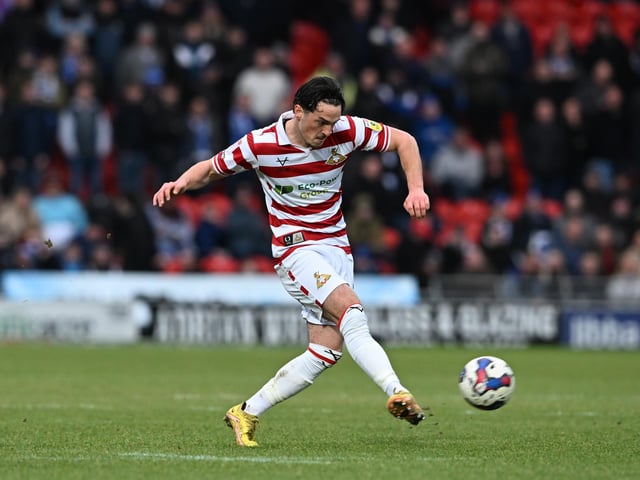 Provided a good outlet down the right-hand side as Doncaster's wing-backs were given freedom to get forward. Almost scored at the death.