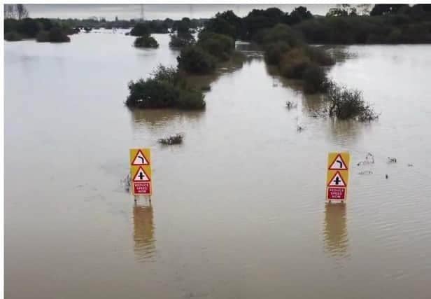 The last two storms Storm Babet and Storm Ciarán resulted in roads being closed due to flooding in Doncaster.