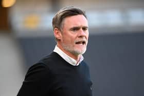MK Dons boss Graham Alexander.