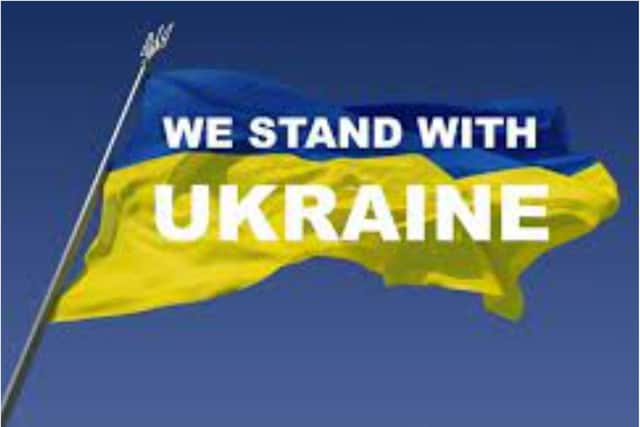 Pupils will wear blue and yellow to show solidarity with Ukraine.