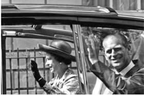 The royals during a visit to South Yorkshire