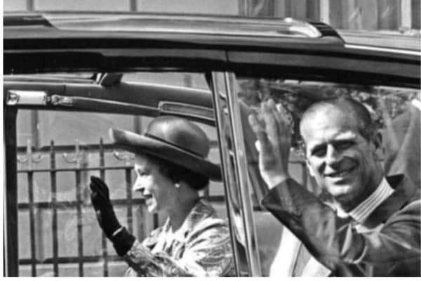 The royals during a visit to South Yorkshire