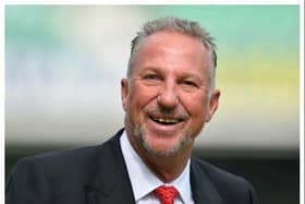 Sir Ian Botham dropped into Doncaster for some shopping and a bite to eat.