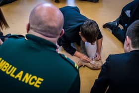 Yorkshire Ambulance have taught CPR in four Doncaster schools.