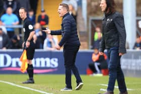 Gary McSheffrey on the touchline at Wycombe Wanderers. Picture: Gareth Williams/AHPIX LTD