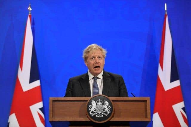 Boris Johnson has announced measures including covid passports and advice on home working in his Covid Plan B.