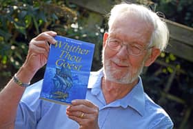 Doncaster Author David Horncastle, pictured with his book. Pictured: Marie Caley NDFP-22-09-20-Horncastle 1-NMSY