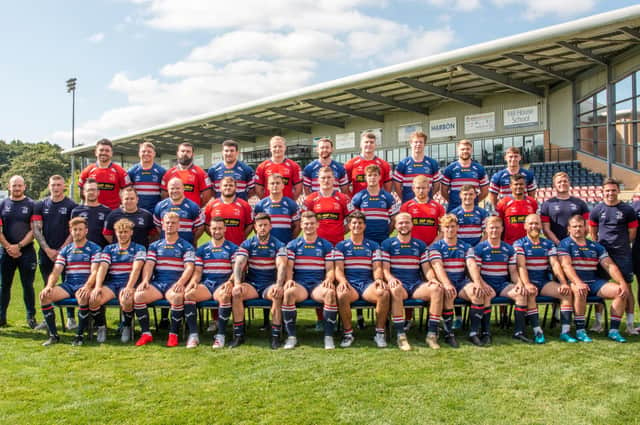 Doncaster Knights 2021-22. Photo: Rod Wetton