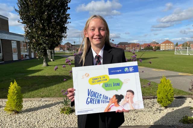 Emily will share her speech with world leaders.