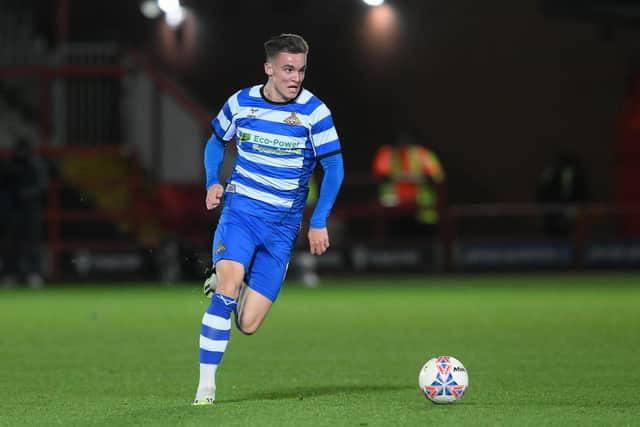 Doncaster Rovers midfielder George Broadbent.