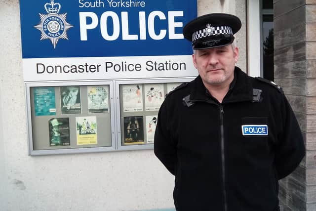 Sgt Stuart Rowse is jointly heading Doncaster police's new burglary unit