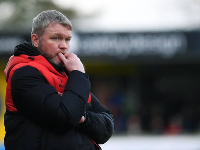 REINFORCEMENTS: Doncaster Rovers manager Grant McCann