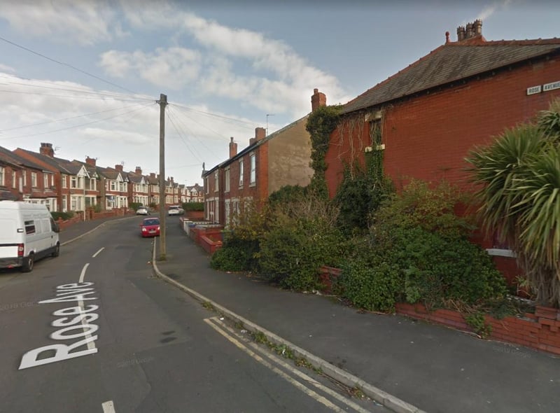 Homes on roads with Rose in the name, such as Rose Avenue, Blackpool, sold for an average of £230,000, 12 per cent below the national average.