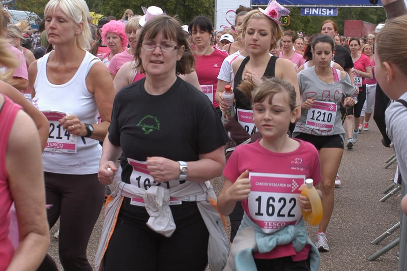 Race for Life, Clumber Park, in 2011.