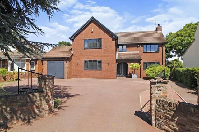 A front view of the property for sale in Hatfield.