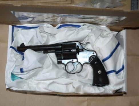 Another of the weapons seized in South Yorkshire as part of Operation Venetic