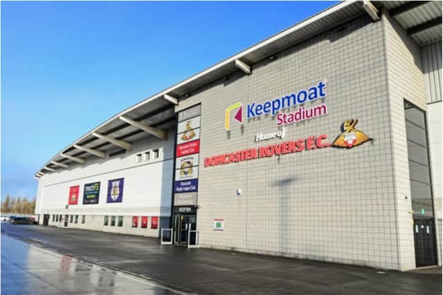 Doncaster's Keepmoat Stadium.
