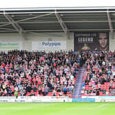 Doncaster Rovers rank mid-table for fan experience at the Eco-Power Stadium.