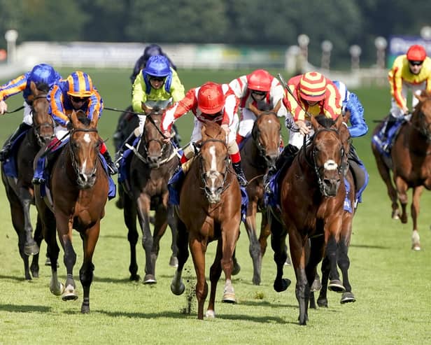 A previous St Leger Festival at Doncaster racecourse. Photo by Alan Crowhurst/Getty Images