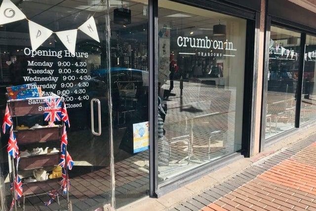 Crumb On In has kept people's spirits up in Lockdown with its afternoon tea and treat box deliveries and from April 12 its loyal customers can return to the city centre cafe. There will be take outs on offer, as well as a small number of seats outside.