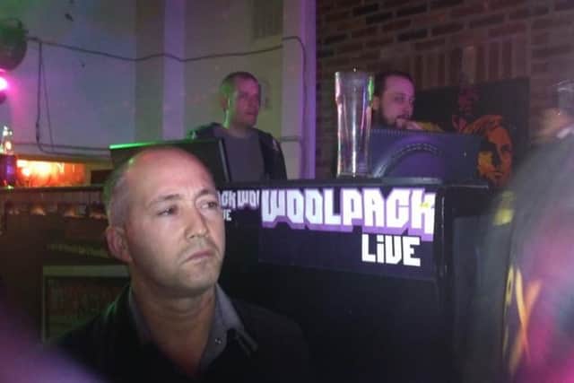 The Woolpack on a gig night