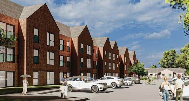 An artist's impression of the retirement complex. Image: D5 planning