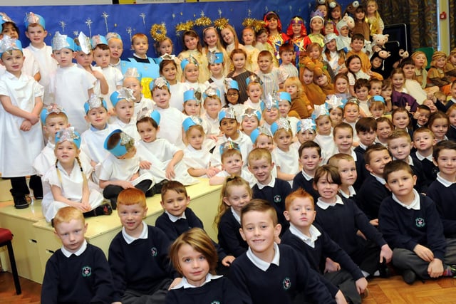 West Boldon Primary School infants nativity 7 years ago. Is there someone you know in the cast?