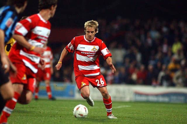 James Coppinger during his first season as Rovers boss