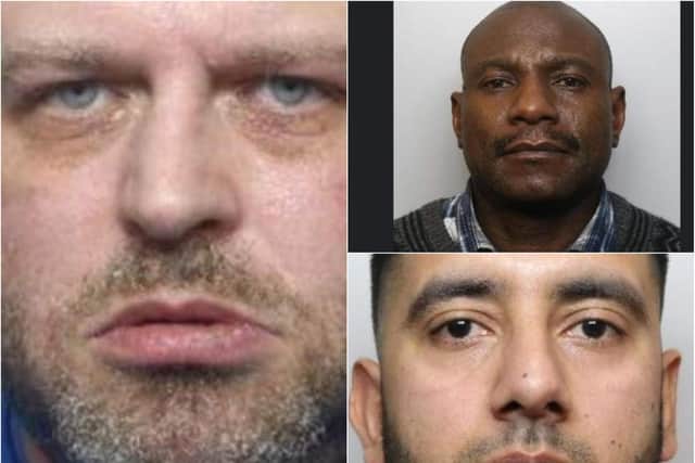Left: Nigel Robertson; Top Right: Soloman Sanyasl Bottom Right: Mohammed Ahmed