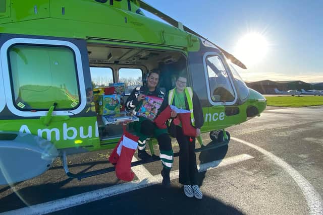 Doncaster business supports Children’s Air Ambulance charity's patients and their families.