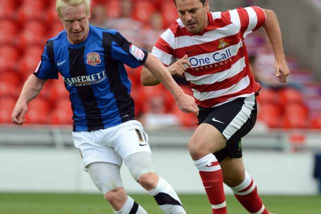 12/13 appearances: 14. 
Veteran forward Blake joined Rovers at the start of the season but struggled for regular appearances, particularly in the second half of the season. He was released in March of 2013, a month before Rovers won the league. Rovers were his last club as a professional