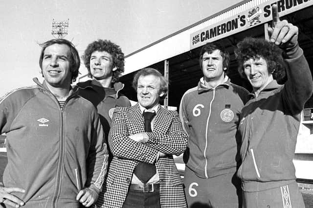 Billy Bremner (centre) is regarded as one of Doncaster Rovers' greatest ever managers.