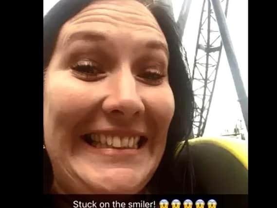Doncaster mum Karaline Reed was trapped on the Smiler for 35 minutes.