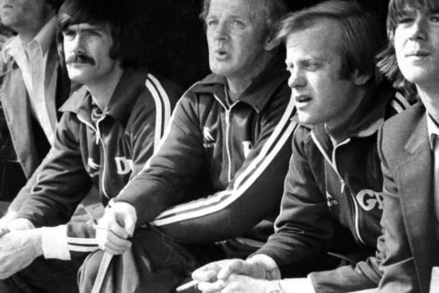 Boss Billy Bremner (centre) oversaw the crazy game.
