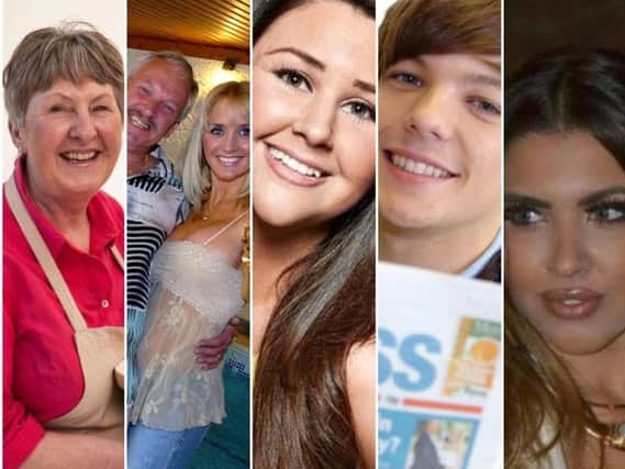 From left Val Stones, Robin and Noelie Gofoth, Chloe Wilburn, Louis Tomlinson and Elena Raouna.