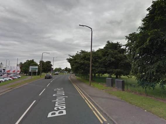 The incidenthappened last night on Barnby Dun Road, Clay Laneat around 11.30pm. Picture: Google.