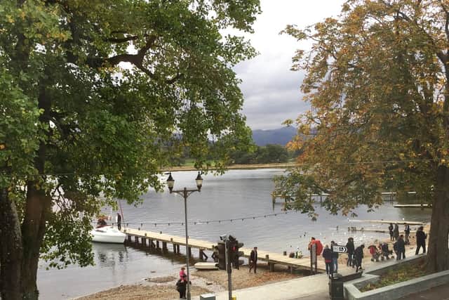 View from the Waterhead Hotel - Lake Windermere