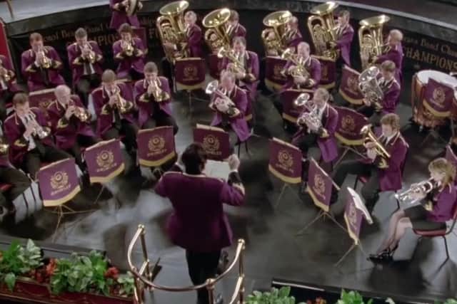 The closing scenes were shot at the Royal Albert Hall.